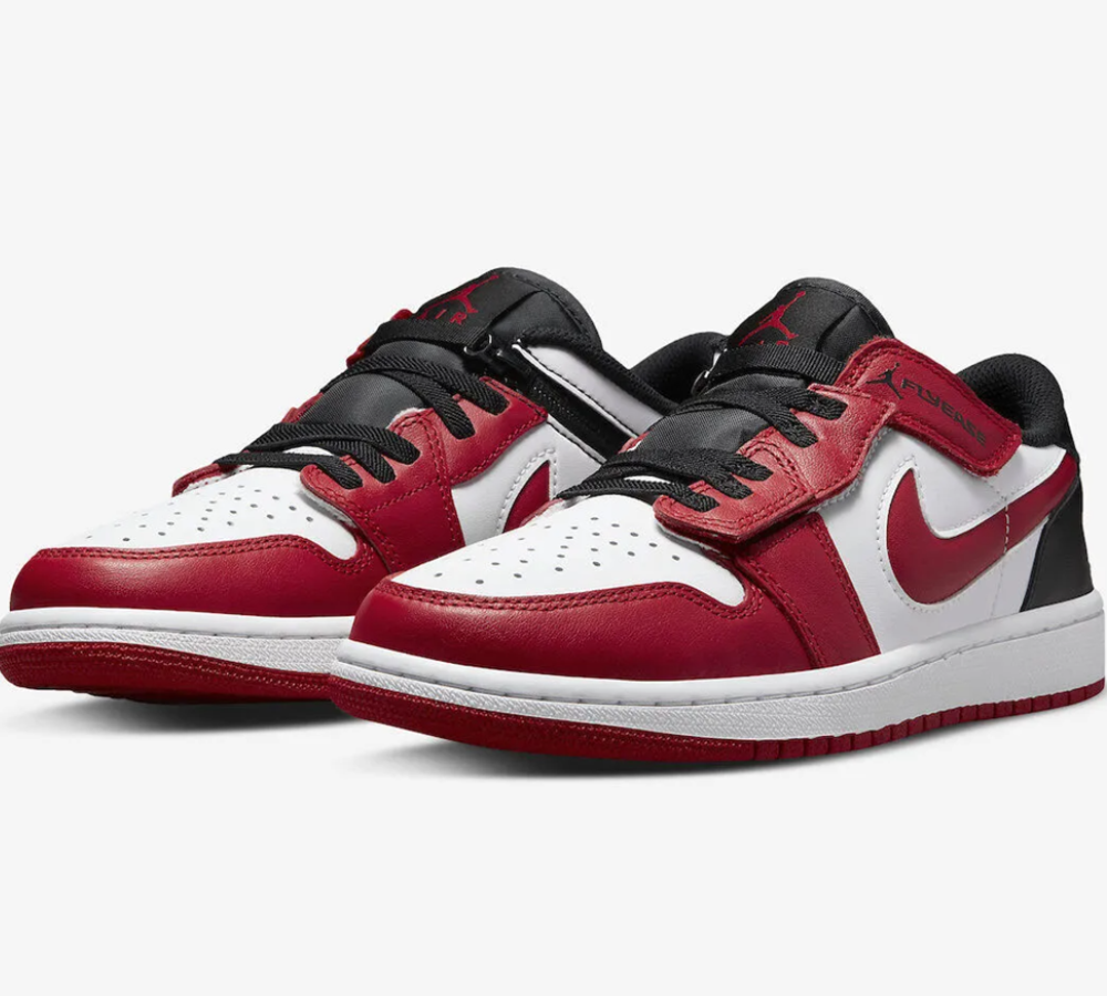 Air Jordan 1 low flyease rossa-bianca