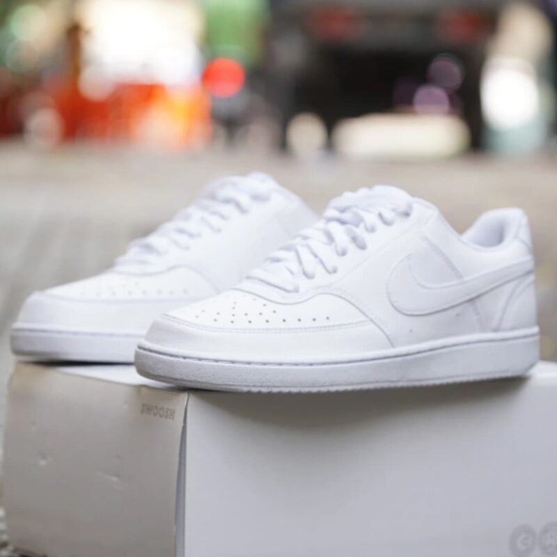 Nike Court vision low bianca