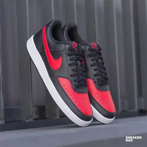 Nike Court Vision lo nera-rossa