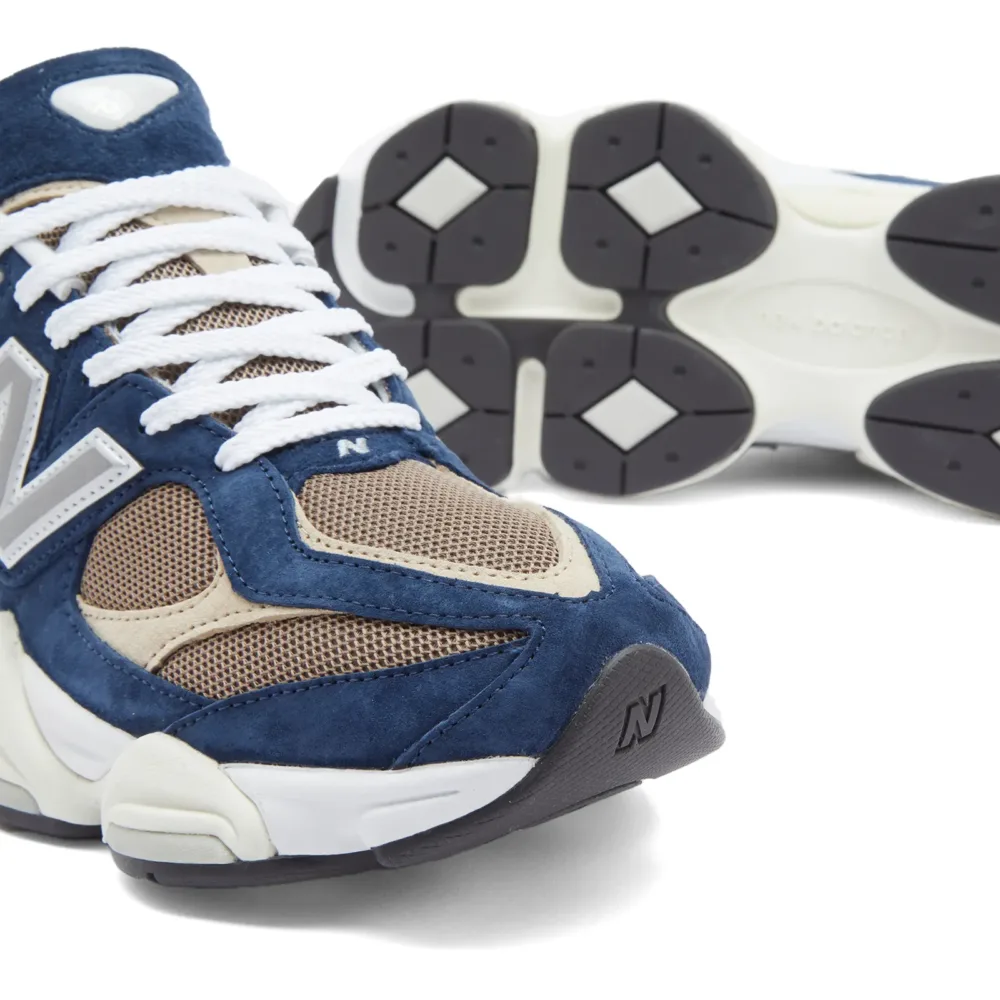 New Balance 9060 blu-marrone