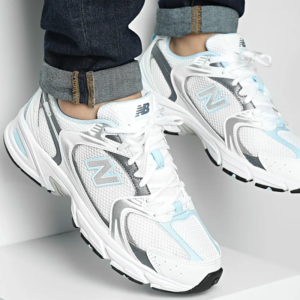 New Balance 530 bianca-azzurra