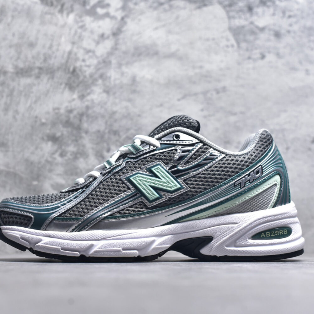 New Balance 740 grigia-verde